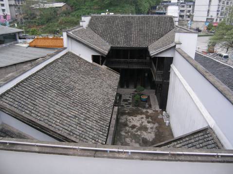 八路军桂林办事处纪念馆院内结构